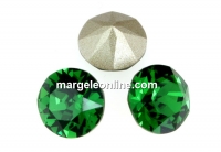 Swarovski, chaton PP10, dark moss green, 1.6mm - x20
