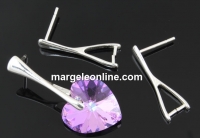 Tortite cercei argint 925 cu tija - x1per