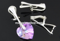 Tortite cercei clips, argint 925, - x1per