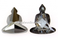 Swarovski, fancy Buddha, silver night, 18mm - x1