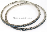 Bratara Swarovski 1088 montana, placata cu rodiu, 18cm - x1