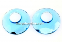 Swarovski, pandantiv Victory, aquamarine, 18mm - x1
