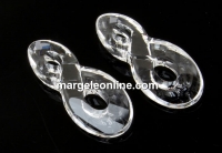 Swarovski, pandantiv infinity, crystal, 18mm - x1