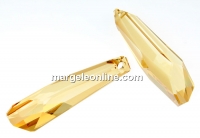 Swarovski, pandantiv Crystalactite, golden shadow, 30mm - x1