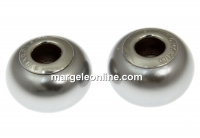 Swarovski, becharmed crystal grey pearl, 14mm - x1