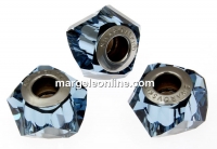 Swarovski, becharmed helix denim blue, 14mm - x1
