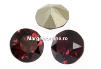 Swarovski, chaton SS34, burgundy, 7mm - x2