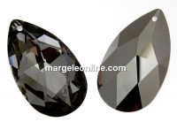 Swarovski, pandantiv picatura, silver night, 38mm - x1