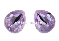 Swarovski, fancy picatura, violet, 8x6mm - x2