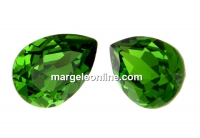 Swarovski, fancy picatura, fern green, 8x6mm - x2