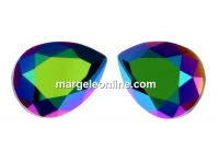 Swarovski, fancy picatura, scarabaeus green, 8x6mm - x2