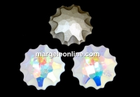 Swarovski, rivoli jellyfish fancy , aurora borealis, 14mm - x1