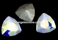Swarovski, fancy rivoli Trilliant, aurore boreale, 7mm - x1