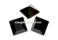 Swarovski, fancy chaton Square, jet, 2mm - x20
