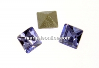 Swarovski, fancy chaton Square, provance lavander, 3mm - x10