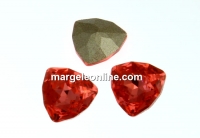Swarovski, fancy rivoli Trilliant, padparadscha, 12mm - x1