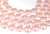 Perle Swarovski disc, rosaline, 10mm - x10