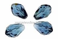 Swarovski, margele picatura, montana, 10.5mm - x2