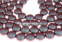 Perle Swarovski disc, iridescent red, 12mm - x4
