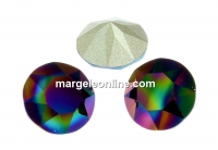 Swarovski, chaton ss29, rainbow dark, 6mm - x4