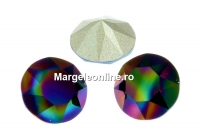 Swarovski, chaton SS39, rainbow dark, 8mm - x2