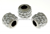 Swarovski, becharmed pave chrome matt finish, 11mm - x1
