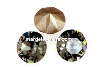 Swarovski, chaton PP10, silver night, 1.6mm - x20