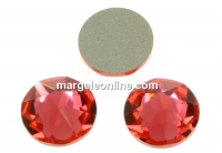 Swarovski, cabochon SS30, padparadscha, 6mm - x4