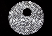 Swarovski, pand. fine rocks, crystal, 40mm - x1