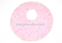 Swarovski, pand. fine rocks, rose water opal, 40mm - x1