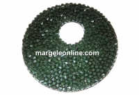 Swarovski, pand. fine rocks, black erinite, 40mm - x1