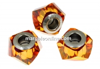 Swarovski, becharmed helix astral pink, 14mm - x1