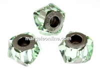 Swarovski, becharmed helix chrysolite, 14mm - x1