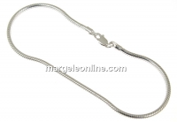 Bratara pentru Swarovski Becharmed, argint 925 pl. cu rodiu, 19cm - x1