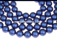 Perle Swarovski, iridescent dark blue, 6mm - x100