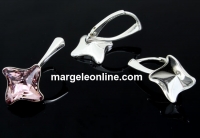 Tortite argint 925 romb pt Swarovski 4485 de 10.5mm - x1per
