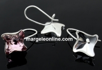 Tortite argint 925 patrat pt Swarovski 4485 de 10.5mm - x1per
