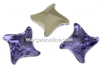 Swarovski, fancy rivoli Twister, tanzanite, 10.5mm - x1