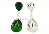 Tortite cercei ag925, pt Swarovski 4320 de 14mm si 10mm - x1per