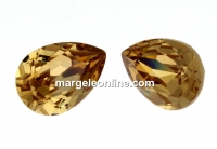 Swarovski, fancy picatura, light colorado topaz, 10x7mm - x1