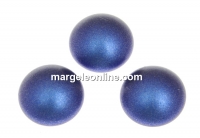 Swarovski, cabochon perla cristal, iridescent dark blue, 8mm - x2