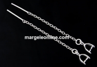 Tortite cercei, argint 925, 51mm - x1per