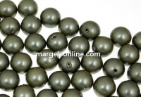 Perle Swarovski cu un orificiu, powder green, 4mm - x4