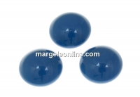Swarovski, cabochon perla cristal, lapis, 8mm - x2