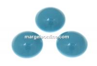 Swarovski, cabochon perla cristal, turquoise, 6mm - x2