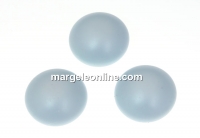 Swarovski, cabochon perla cristal, pastel blue, 8mm - x2