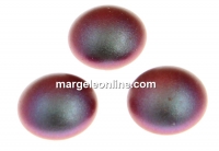 Swarovski, cabochon perla cristal, iridescent red, 8mm - x2
