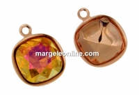 Baza pandantiv pl. cu cupru  pt Swarovski 4461 si 4470 de 12mm - x1