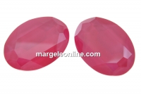 Swarovski, rivoli cabochon peony pink, 30mm - x1