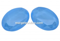 Swarovski, rivoli cabochon summer blue, 30mm - x1